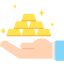 Gold ingot icon 64x64
