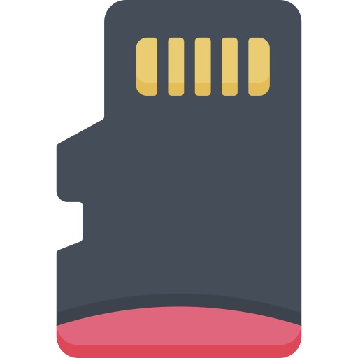 Micro sd card icon