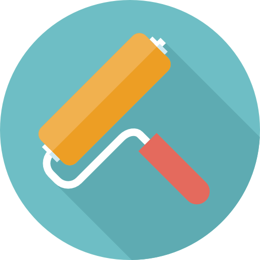 Paint roller icon