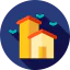 Haunted house icon 64x64