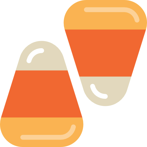 Candy corn icon