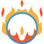 Кольцо огня иконка 64x64