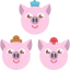 Three piglets 图标 64x64