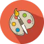Paint palette アイコン 64x64