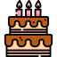 Birthday cake icon 64x64