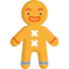 Gingerbread man ícono 64x64