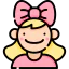 Birthday girl icon 64x64