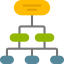 Hierarchical structure icon 64x64