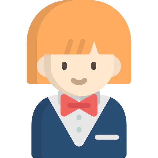 Waitress icon