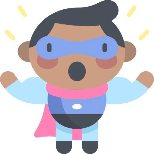 Superhero icon