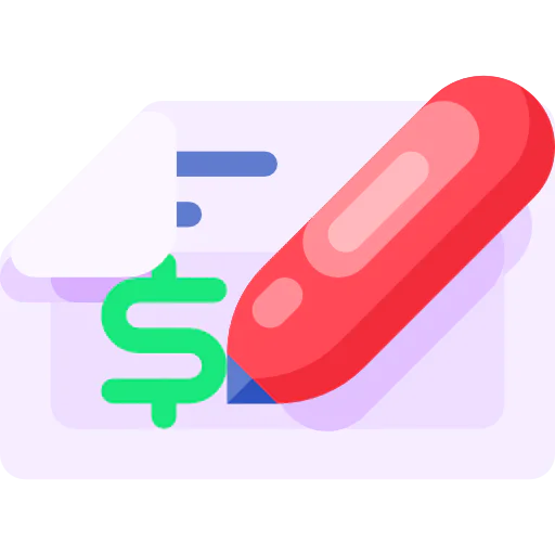 Cheque icon