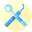 Dentist tools icon 64x64