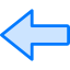 Left arrow アイコン 64x64
