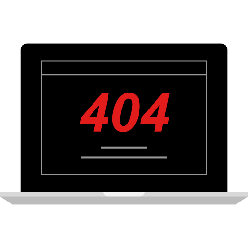 Error 404 icon