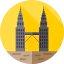 Башни Петронас иконка 64x64