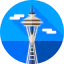 Space needle 图标 64x64