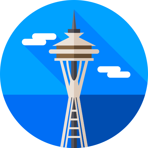 Space needle icon
