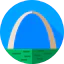 Gateway arch Ikona 64x64