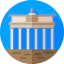 Brandenburg gate icon 64x64