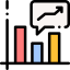 Stock market icon 64x64