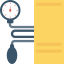 Blood pressure gauge icon 64x64