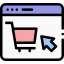 Shopping basket Ikona 64x64