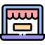 Online shopping Symbol 64x64