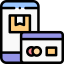 Credit card payment icon 64x64