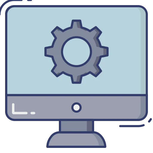 Monitor screen icon