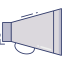 Megaphone icon 64x64