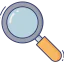 Magnifying glass icon 64x64