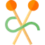 Knitting needles biểu tượng 64x64