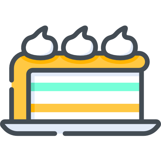 Cake slice icon