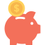 Piggy bank icon 64x64