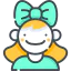 Birthday girl icon 64x64
