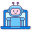 Robot man icon 64x64