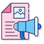 Content marketing Ikona 64x64