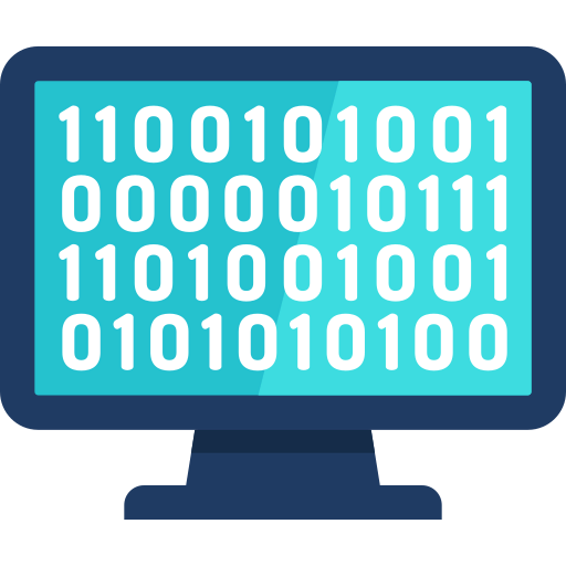 Binary code icon