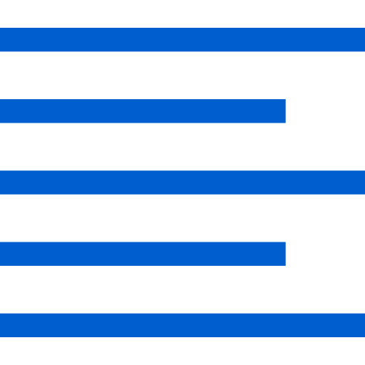 Left alignment Symbol