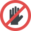 No touch ícono 64x64