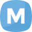 Letter m ícono 64x64