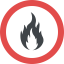 No fire アイコン 64x64