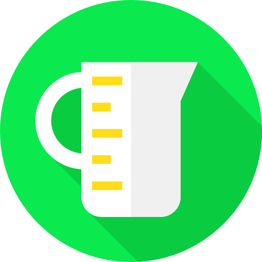 Measuring cup icon
