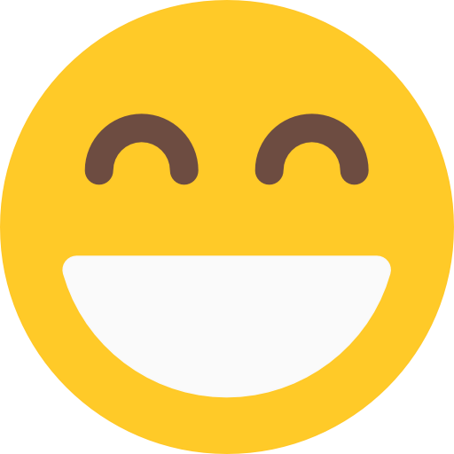 Smiling icon