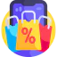 Online shopping Symbol 64x64