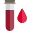 Blood test icon 64x64