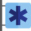 Hospital sign icon 64x64