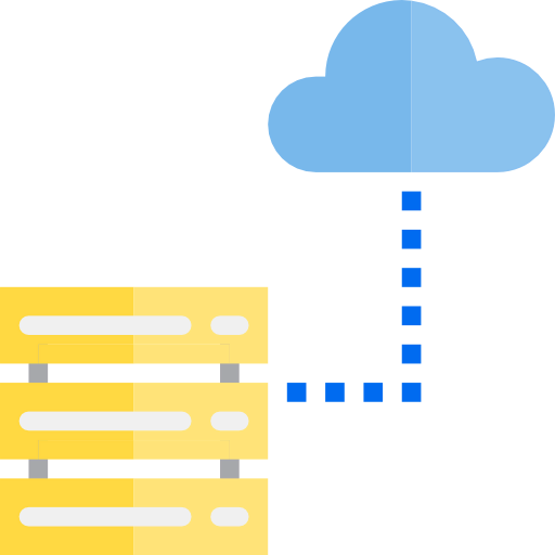 Cloud server icon