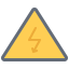 Electrical hazard アイコン 64x64