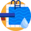 Swimming pool icon 64x64